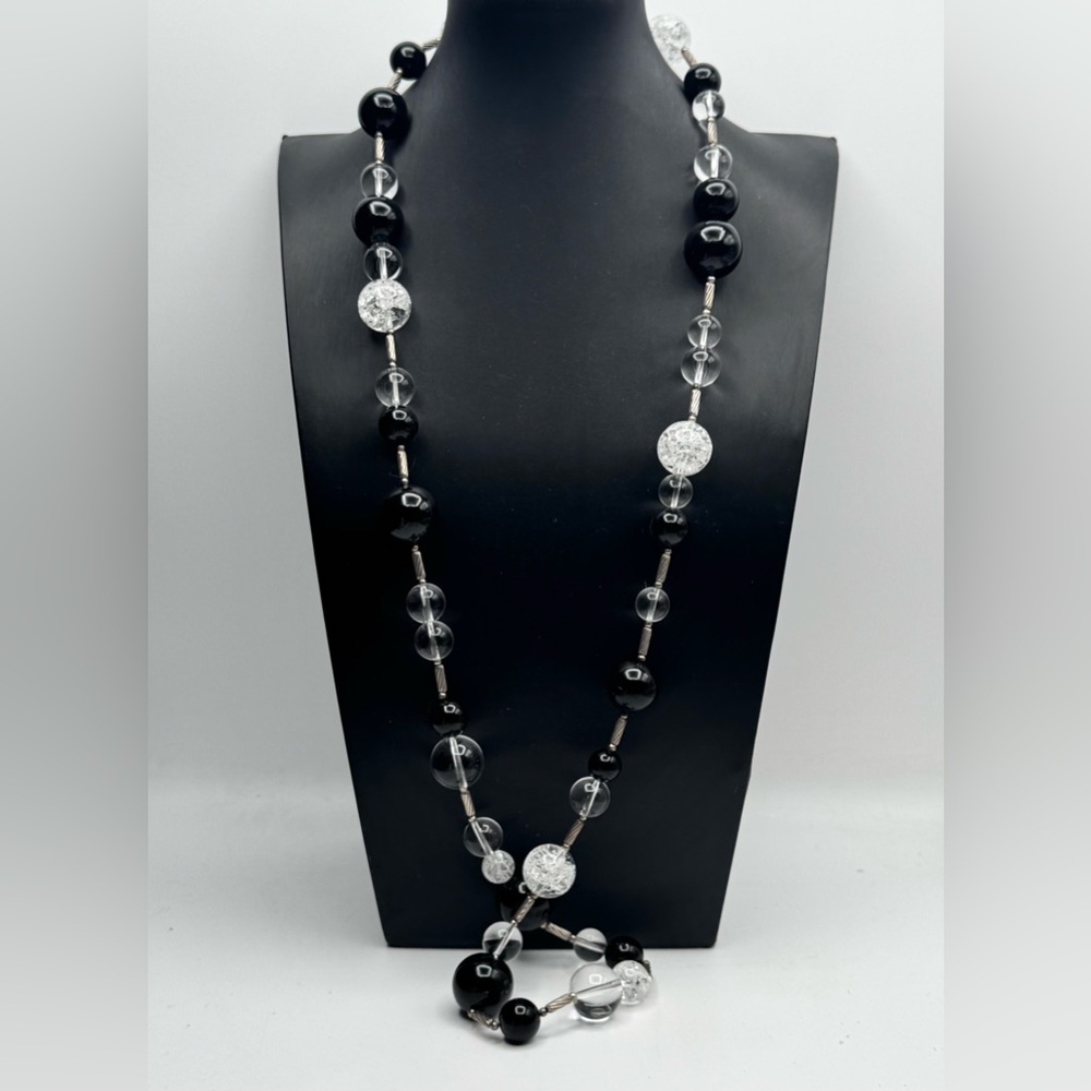David Yurman Popcorn Cable Station
Necklace Onyx With Crystal - Picture 2 of 10